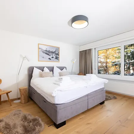 Modern Crossing Facing Piz Rosatsch شقة *