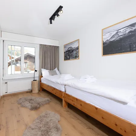 Modern Crossing Facing Piz Rosatsch Apartament Sankt Moritz