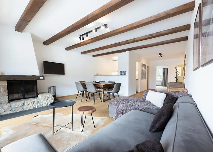 Apartment Modern Crossing Facing Piz Rosatsch *