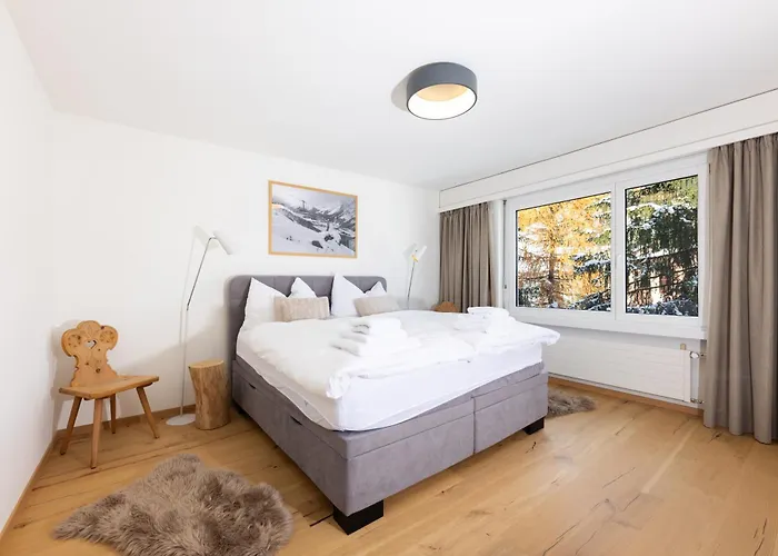 Modern Crossing Facing Piz Rosatsch Lejlighed *