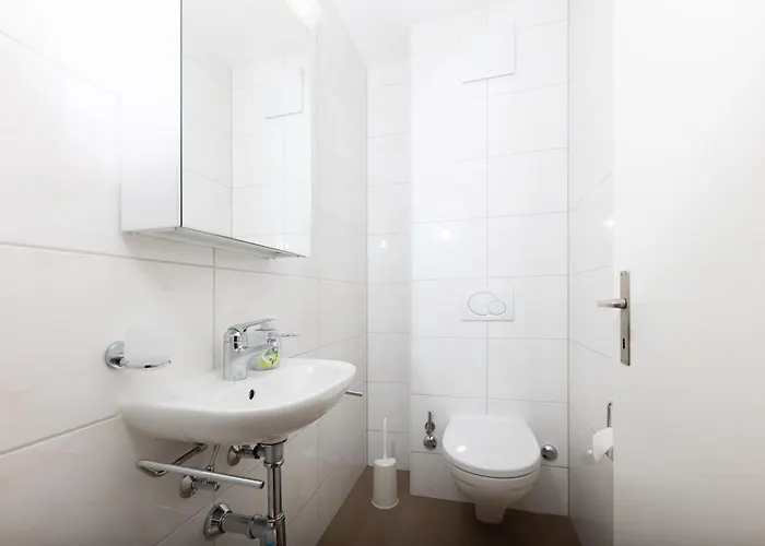 Modern Crossing Facing Piz Rosatsch St. Moritz